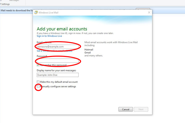 mweb mail settings